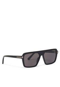 Tom Ford Okulary przeciwsłoneczne Vincent FT1176 01A Czarny. Kolor: czarny #5