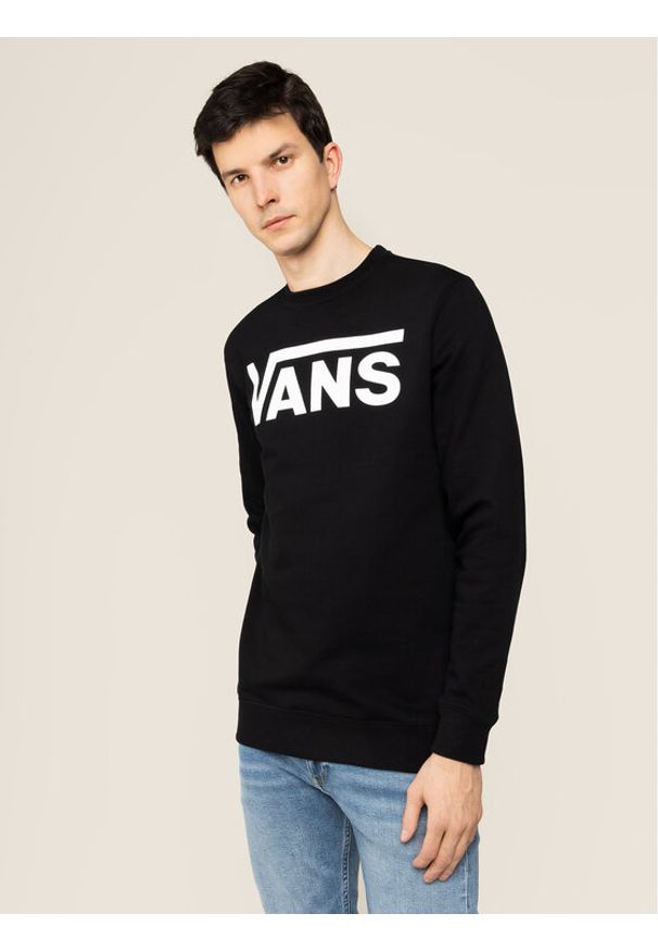 Bluza Vans. Kolor: czarny. Materiał: bawełna