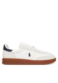 Polo Ralph Lauren Sneakersy Bedford 809973701005 Écru. Materiał: skóra