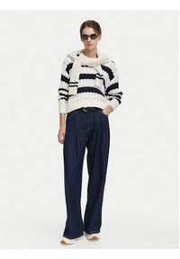 Tommy Jeans Sweter DW0DW22926 Granatowy Loose Fit. Kolor: niebieski. Materiał: bawełna #2