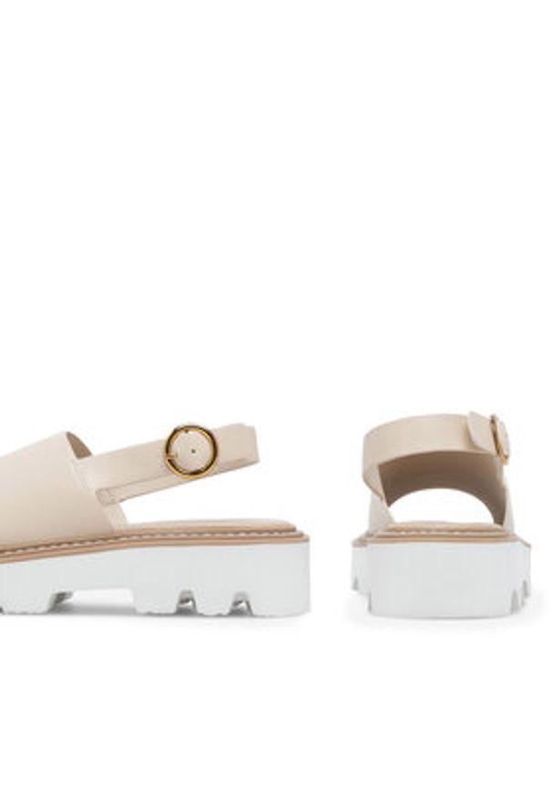 Badura Sandały WFA2728-1 Beżowy. Kolor: beżowy. Materiał: syntetyk