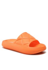 Klapki ONLY Shoes. Kolor: pomarańczowy