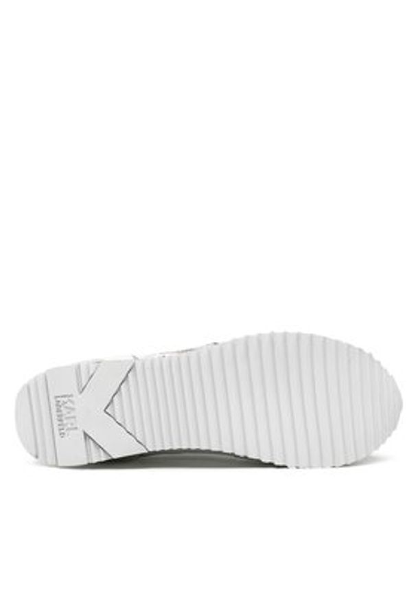Karl Lagerfeld - KARL LAGERFELD Sneakersy KL61930N Biały. Kolor: biały. Materiał: skóra