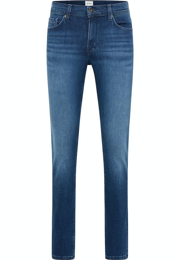 Męskie Spodnie Jeansowe Mustang Style Vegas Slim Denim Blue 1014857 5000 883