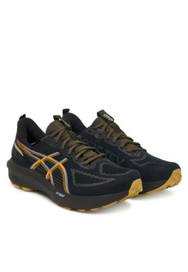 Asics Buty do biegania Gt-1000 14 Gtx 1011C078 Czarny. Kolor: czarny. Materiał: materiał, mesh