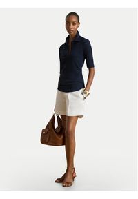 Lauren Ralph Lauren - LAUREN RALPH LAUREN Polo 200P10120005 Granatowy Regular Fit. Typ kołnierza: polo. Kolor: niebieski. Materiał: wiskoza #2