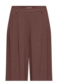 only - ONLY Spodnie materiałowe Lemmia 15370398 Brązowy Regular Fit. Kolor: brązowy. Materiał: wiskoza #5