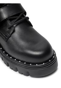 Karl Lagerfeld - KARL LAGERFELD Trapery KL45354 Czarny. Kolor: czarny. Materiał: skóra #3