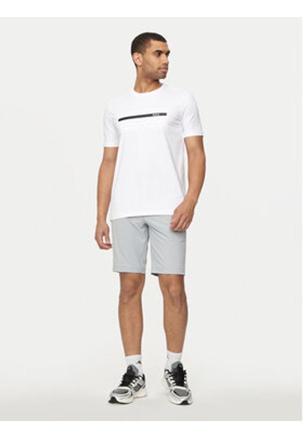 BOSS - Boss T-Shirt Tee 4 50513010 Biały Regular Fit. Kolor: biały. Materiał: bawełna