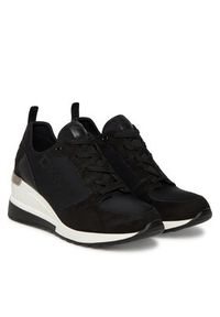 DKNY Sneakersy K3502962 Czarny. Kolor: czarny. Materiał: materiał #5