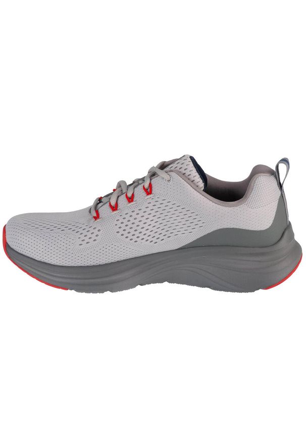 skechers - Buty do chodzenia męskie Skechers Vapor. Zapięcie: sznurówki. Kolor: pomarańczowy, wielokolorowy, szary. Materiał: materiał, syntetyk, tkanina. Szerokość cholewki: normalna. Sport: turystyka piesza
