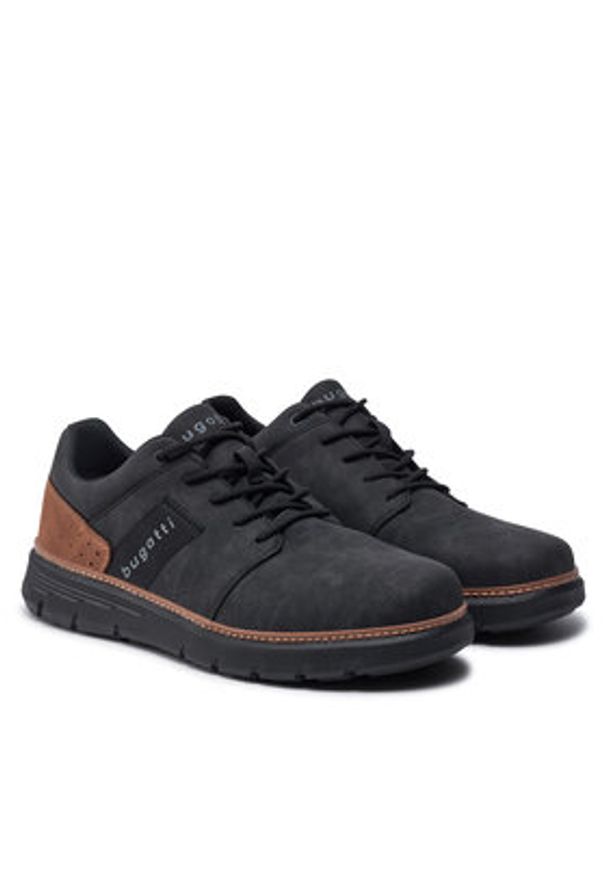Bugatti Sneakersy 331-AP001-5050 Czarny. Kolor: czarny. Materiał: materiał