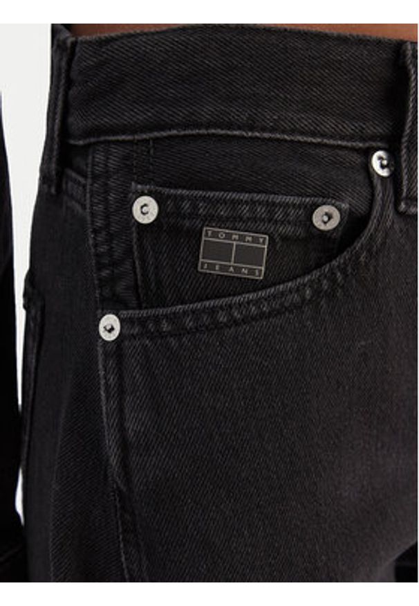 Tommy Jeans Jeansy DW0DW22522 Czarny Barrel Fit. Kolor: czarny