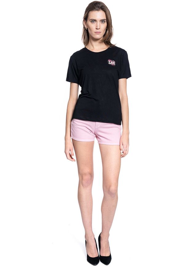 Lee - DAMSKI T-SHIRT LEE RELAXED FIT TEE BLACK L40CBW01 112108491