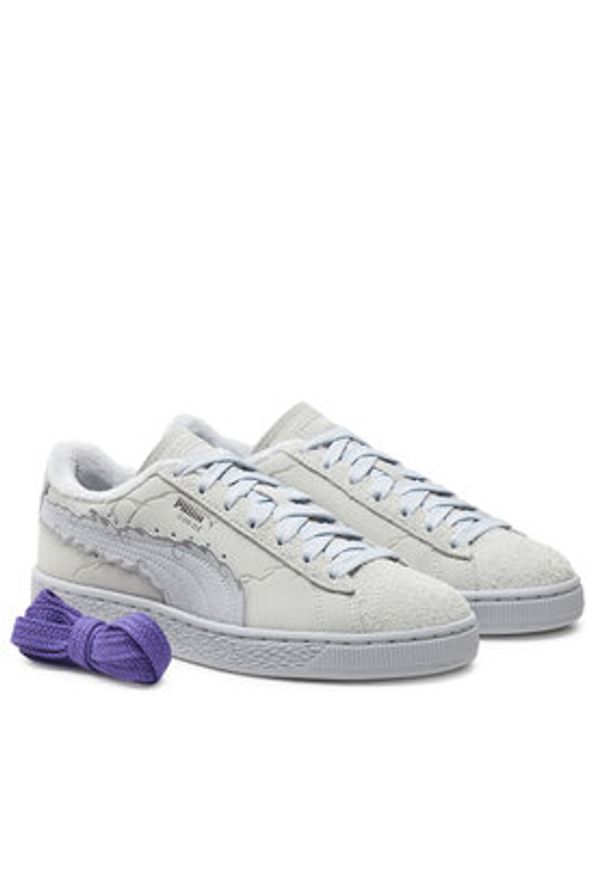 Puma Sneakersy Suede 3 ONE PIECE 396524 01 Szary. Kolor: szary. Materiał: zamsz, skóra. Model: Puma Suede