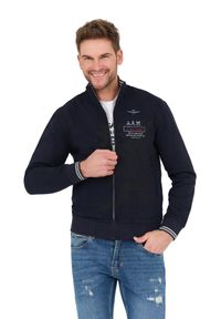 Aeronautica Militare - AERONAUTICA MILITARE Granatowa męska bluza Felpa, Rozmiar XXL. Kolor: niebieski #4