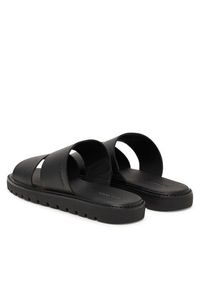 Calvin Klein Klapki Sq Molded Sandal Db Lth HM0HM02234 Czarny. Kolor: czarny. Materiał: skóra #5