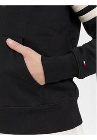 TOMMY HILFIGER - Tommy Hilfiger Bluza Laurel MW0MW33648 Czarny Regular Fit. Kolor: czarny. Materiał: bawełna #5