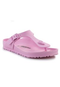 Japonki Birkenstock Gizeh Eva 1027352 różowe. Okazja: na plażę, na spacer. Kolor: różowy. Materiał: materiał. Sezon: lato. Styl: elegancki #3