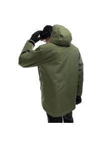 SIROKO - Kurtka snowboardowa męska W4 Streif. Kolor: zielony. Sezon: zima. Sport: snowboard #2
