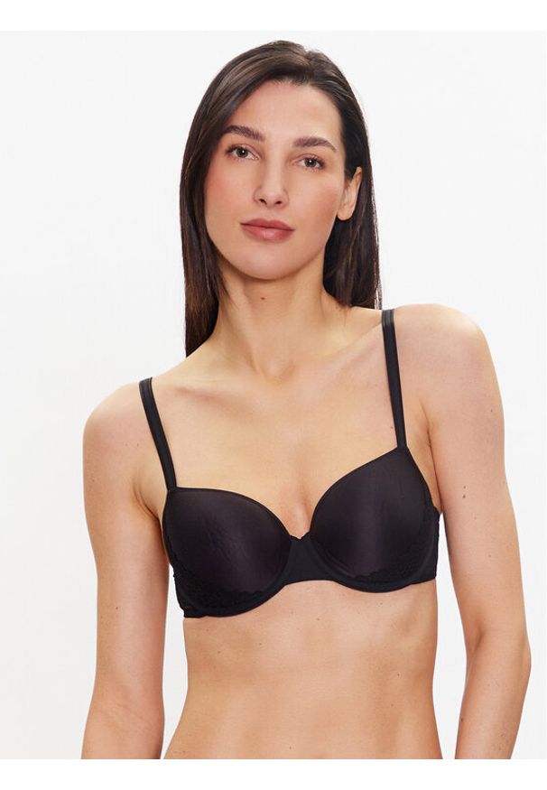 Passionata Biustonosz z fiszbiną Pila P40L90 Czarny. Kolor: czarny. Materiał: syntetyk