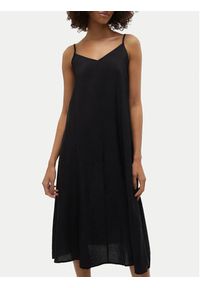 Vero Moda Sukienka letnia Josie 10303398 Czarny Regular Fit. Kolor: czarny. Materiał: wiskoza. Sezon: lato #5