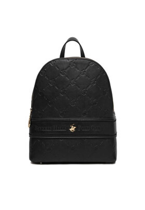 Beverly Hills Polo Club Plecak EO-BHPC-L-014-09 Czarny. Kolor: czarny. Materiał: materiał