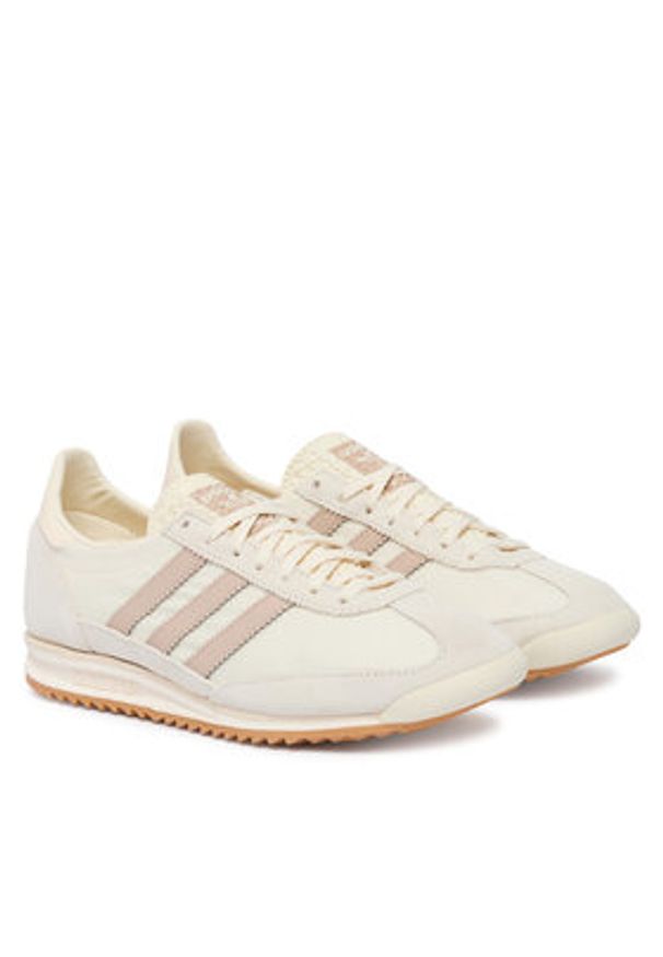 Adidas - adidas Sneakersy Sl 72 Og W JH7394 Kremowy. Kolor: kremowy. Materiał: skóra, zamsz