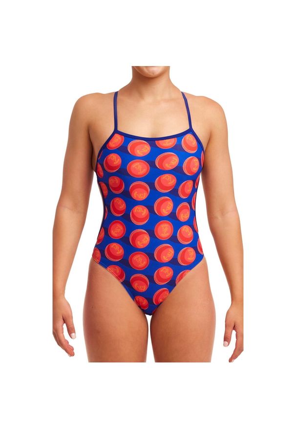 FUNKITA - Strój kąpielowy Funkita Shiny Balls - Twisted. Kolor: czerwony, wielokolorowy, niebieski