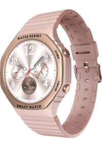 Smartwatch Hagen HC77.110.539 Różowy. Rodzaj zegarka: smartwatch. Kolor: różowy #1