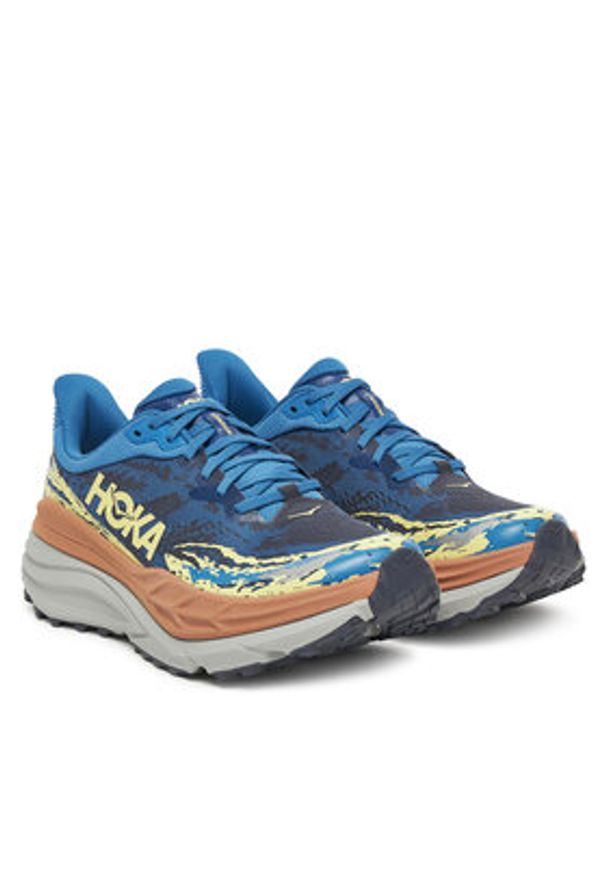 HOKA - Hoka Buty do biegania Stinson 7 1141530 Granatowy. Kolor: niebieski. Materiał: materiał