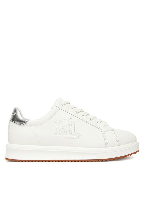 Lauren Ralph Lauren - Sneakersy LAUREN RALPH LAUREN. Kolor: biały