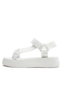 Calvin Klein Jeans Sandały Sandal Velcro Webbing Dc YW0YW01353 Biały. Kolor: biały. Materiał: materiał #6
