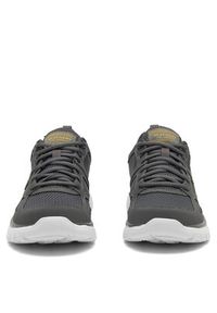 skechers - Skechers Sneakersy BURNS AGOURA 52635 CHAR Szary. Kolor: szary. Materiał: materiał, mesh #2