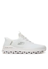 skechers - Skechers Sneakersy Glide-Step-Noxus 233010/WHT Biały. Kolor: biały. Materiał: materiał