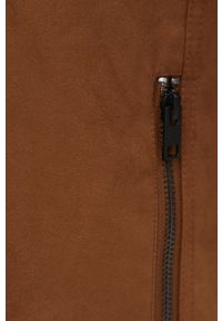 Jack & Jones kurtka męska kolor brązowy przejściowa. Okazja: na co dzień. Kolor: brązowy. Materiał: materiał. Wzór: gładki. Styl: casual