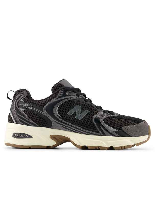 Buty unisex New Balance U5309TN – czarne. Kolor: czarny. Materiał: zamsz, syntetyk, materiał. Szerokość cholewki: normalna. Sezon: lato. Sport: turystyka piesza