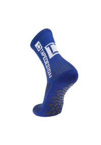 TAPEDESIGN - Klasyczne skarpety o średniej długości Tape Design. Kolor: niebieski. Sport: piłka nożna #1
