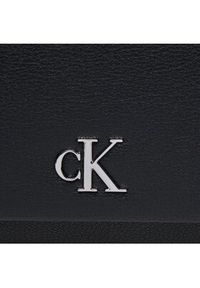 Calvin Klein Jeans Saszetka nerka Minimal Monogram Sq Waistbag20 K60K611461 Czarny. Kolor: czarny. Materiał: skóra #4