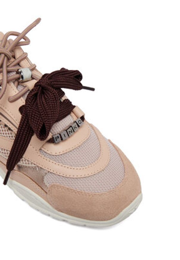 Pinko - PINKO Sneakersy Yulia 01 SS0185 P020 Różowy. Kolor: różowy. Materiał: zamsz, skóra