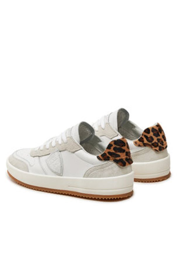 Philippe Model Sneakersy VNLD VA02 Biały. Kolor: biały. Materiał: skóra