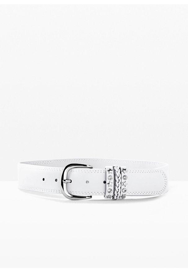 bonprix - Pasek. Kolor: biały