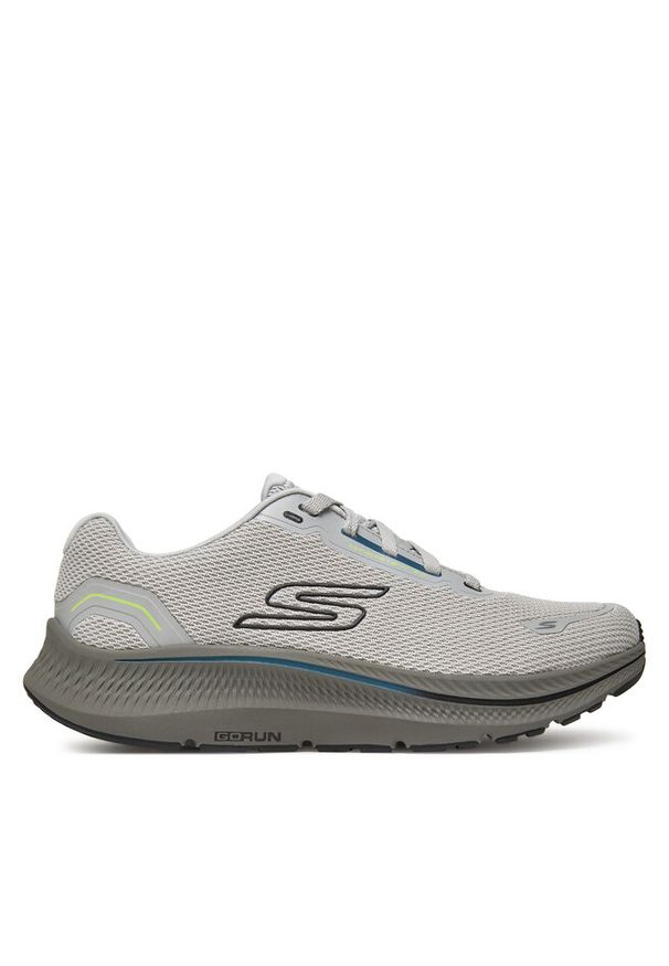 skechers - Buty do biegania Skechers. Kolor: szary. Sport: bieganie