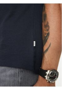 Guess Jeans T-Shirt M4YI52 K8HM0 Granatowy Slim Fit. Kolor: niebieski. Materiał: bawełna #4