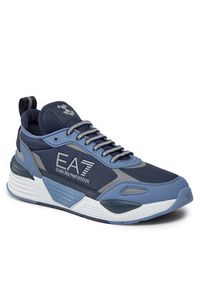 EA7 Emporio Armani Sneakersy X8X159 XK364 S988 Granatowy. Kolor: niebieski #3