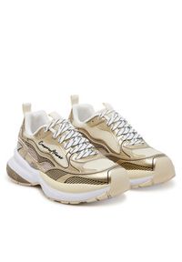 Emporio Armani Sneakersy X3X238 XR388 00194 Złoty. Kolor: złoty. Materiał: skóra #3