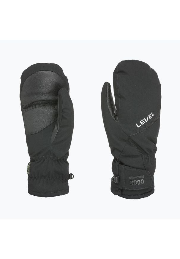 Rękawice narciarskie męskie Level Alpine Mitt. Kolor: czarny. Sport: narciarstwo