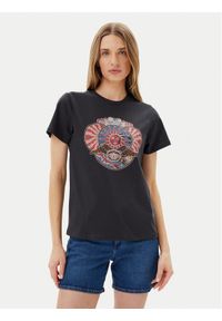 Wrangler T-Shirt Graphic 112362563 Czarny Regular Fit. Kolor: czarny. Materiał: bawełna