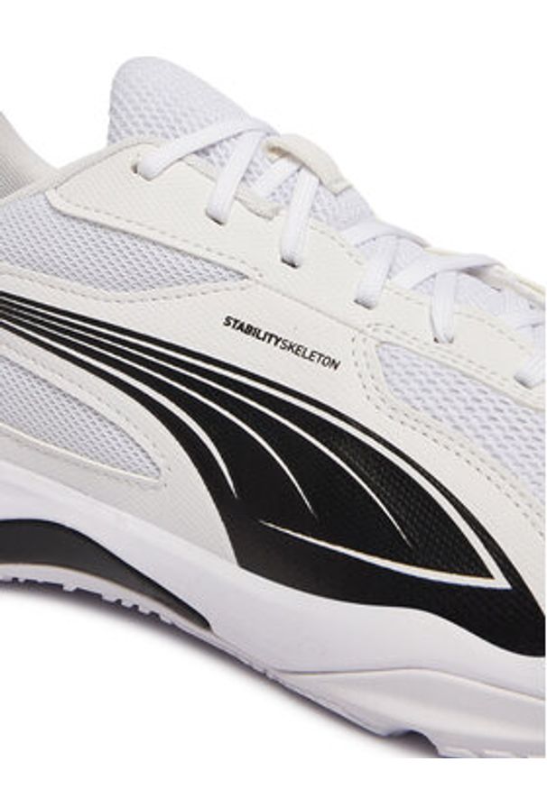 Puma Buty halowe Solarflash III 107850 05 Biały. Kolor: biały. Materiał: skóra