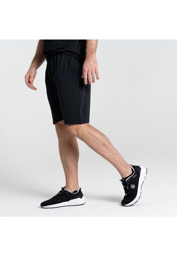 DARE 2B - Szorty fitness męskie Sprinted. Kolor: czarny. Materiał: poliester, elastan. Sport: fitness